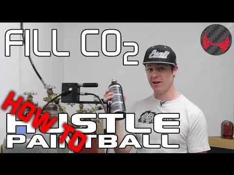 how to fill a 9 oz co2 tank