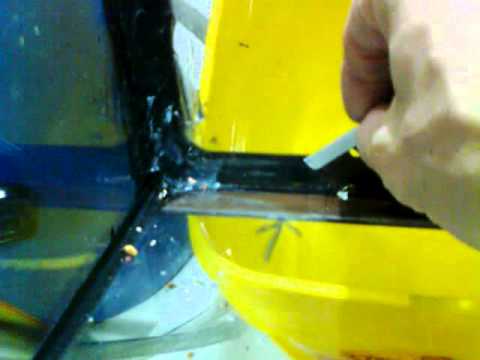 how to repair aquarium silicone
