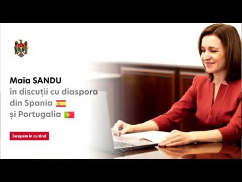 Președintele Maia Sandu a răspuns la întrebările moldovenilor din Spania și Portugalia
