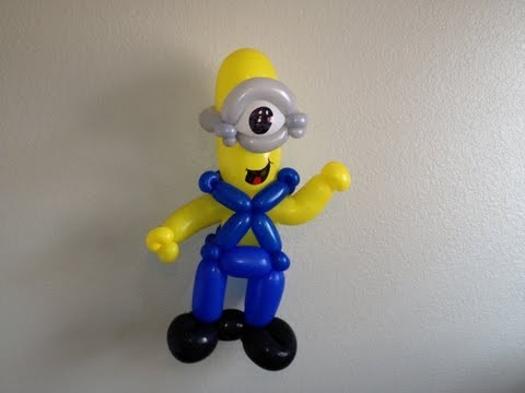 unicaw89 - My favorite Minion design from Despicable Me **This design requires 646 and 350/360 balloons**
