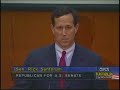 Rick Santorum Blames Media for Foley Scandal