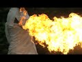 Fire Tennis - The Slow Mo Guys