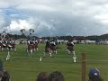 denny and dunipace grade 2 pipe band competing at the 2008 bridge of allan highland games, gaining third place