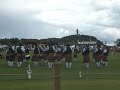 denny and dunipace grade 2 pipe band competing at the 2008 bridge of allan highland games, gaining third place