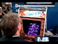 2010-03-13 | Steve Wiebe playing Donkey Kong ~> At the Atlassian booth, GDC 2010 SF.  (<span>1:)