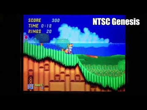 how to play ntsc games on pal megadrive