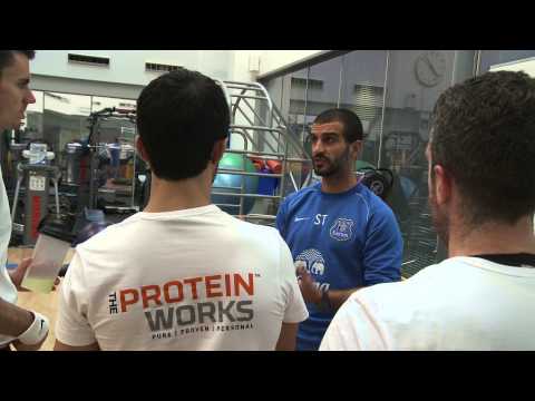 Video: Journalists get Everton training insight