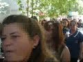 Con gritos de \"Auxilio\" Trabajadores protestaron en contra de las AFP en pleno centro de Santiago Con gritos de \"Auxilio\" Trabajadores protestaron en contra de las AFP en pleno centro de Santiago