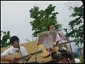 2007年7月佐野市道の駅田沼にておこなわれたイベント「日本の中心で愛を歌う」より。 ミスチル「優しい歌」のカバー。