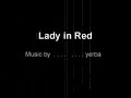 Lady in Red