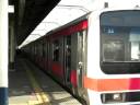 京葉線で新しく営業運転を開始した２０９系５００番台です。以前は京浜東北・根岸線で走っていました。