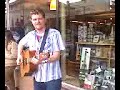 Dan playing in the street