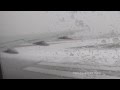 United 757 Snowy Takeoff - Chicago O'Hare