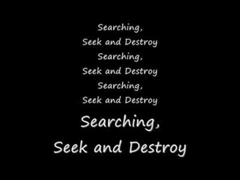 Metallica Seek and Destory Lyrics