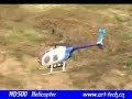 www.rf-model.com ART TECH MD500 4CH 370 class Radio control RC helicopter RTF