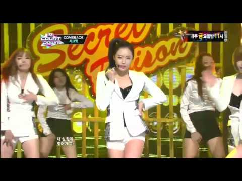 poison - 시크릿_Poison Poison by Secret @Mcountdown 2012.09.13 Wanna know more about your favorite K-pop artist? - Subscribe http://www.youtube.com/mnet - Follow http://...
