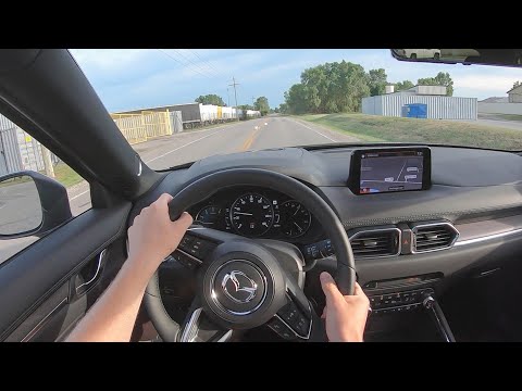2020 mazda cx 5 signature turbo awd pov test drive binaural audio