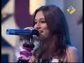 Too gud... absolutellllly delight to hear such a sweet voice, eventhough she was just there to support the current contestants and took a backseat while singing, but she was stunning and show-stealer ..... Totally refreshing... the way she sung and her expresssions...all gr8... I would be honest, I never heard or followed her before, but today I just happen to see this episode and I had watched her lines over and over again...totally Impressive