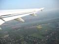 Lufthansa Airbus 320  taking off Dusseldorf