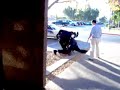 Crazy Meth Dude getting tazed