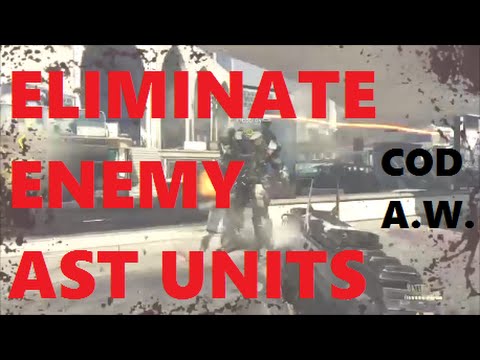 how to eliminate ast units on cod