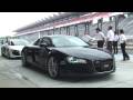 Audi R8 at Fuji Speedway with Allan mcnish