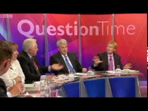 NHS - GP Dr Phil Hammond attacks health secretary Andrew Lansley's anti-NHS bill on Question Time, Thursday, October 13th 2011.