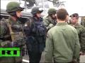 Medvedev checks out new weaponry