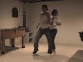 dj pat and the crew show how the walk it out is done in the cilla.