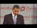 uh-huh.   and he won't:
- raise our taxes, 
- spend that tax money, with the help of nancy pelosi and a democratically-controlled congress, on all manner of pork, entitlements and government savior schemes
- socialize health care and in general push us down the path to a full-blown socialist state
- grow the government while shrinking the free-market economy (i'm being redundant)
- aggressively entangle us in a un controlled, utopian one-world order, 
- resist developing nuclear energy and our own oil, coal and natural gas deposits,
- support the growing homosexualization of america
- further open our already porous borders
- help legitimize islam as a great abrahamic religion that is every bit as valid and valuable to this country and the world as christianity
- weaken our military 
- embolden thugs like mahmoud ahmadinejad and endanger israel
- and, in general, turn america into france

i'm glad our founding fathers aren't alive to see this.  they would have never pledged their lives, fortunes and sacred honor if they knew that this is where it would all lead... and end.