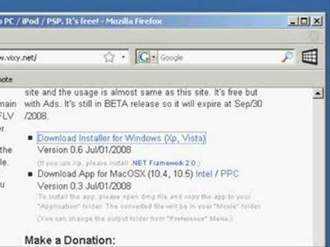 You-Tube to PSP: Method 1