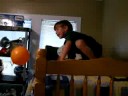 Luke, Dennis and Camille + Baloon = hours of (cheap) fun
