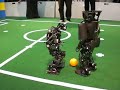 RoboCup 2007 Humanoid League: Darmstadt Dribblers vs. Nimbro