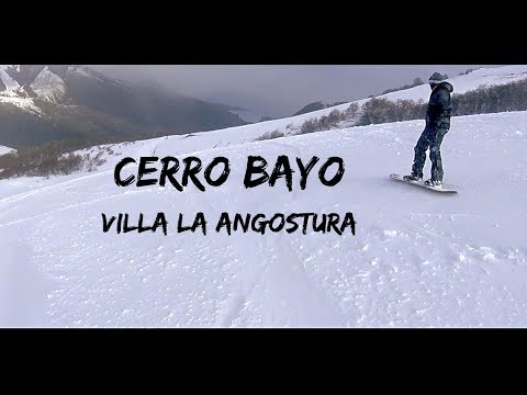 Сноубординг в Villa la Angostura. Cerro Bayo
