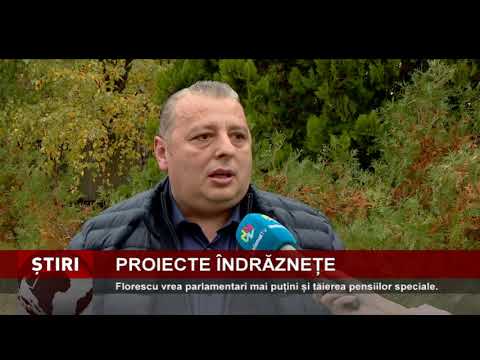 Ștefan Florescu (PMP) vrea parlamentari mai puțini și tăierea pensiilor speciale.