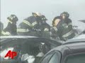 Whiteout Blamed for Deadly Pileup Whiteout Blamed for Deadly Pileup