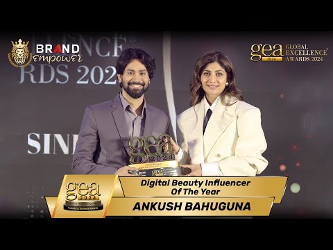 Ankush Bahuguna wins GEA 2024 | Global Excellence Awards 2024 by Brand Empower