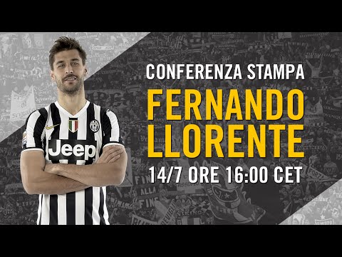 Conferenza stampa di Fernando Llorente Conferenza stampa di Fernando Llorente