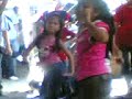 my cousin jasmin also known as hiks a short for hikain, while she was dancing to the tune of beep, a nice dance..