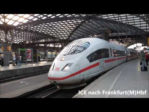 Zge in Kln Hbf(Teil 2) mit Velaro D - ET420 - BR1 ...