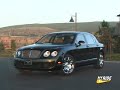 go to myride.com for more car videos.
jackpot winners, corporate bigwigs, and pop-culture icons, are lining up to buy bentley's newest ultra luxury sedan, the continental flying spur. named after the original 1957 version, itself the ultimate in grand-touring luxury, the new continental flying spur is based on the continental gt coupe, which has recently brought bentley newfound success.