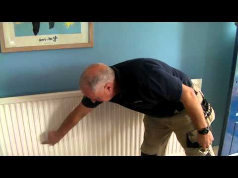 how to drain heating radiator