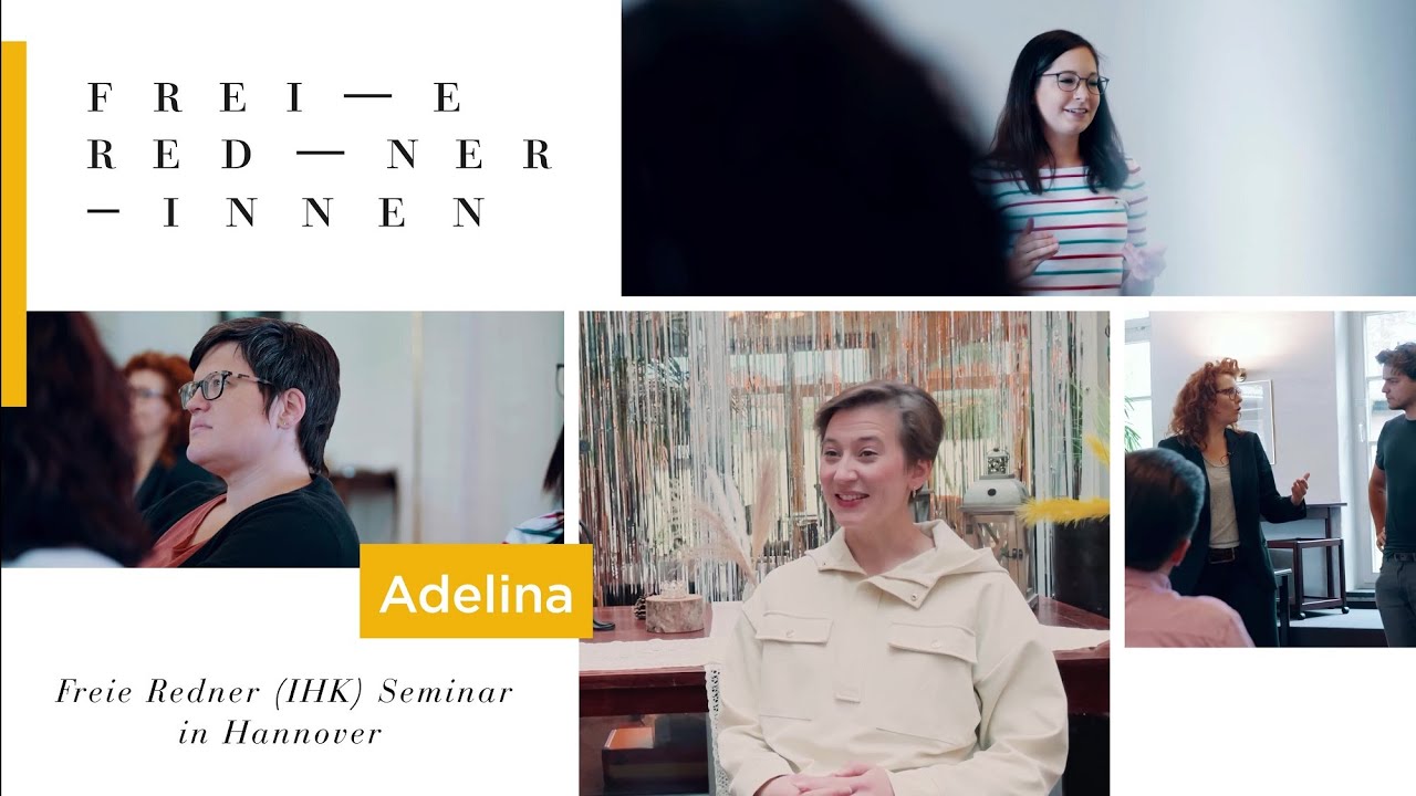 Adelina über ihre Erlebnisse beim Seminar zur Freien Rednerin | Freie Redner Ausbildung