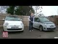 Fiat 500C TwinAir vs 500C Abarth review - Auto Express