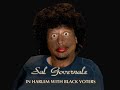 Sal In Harlem with black voters