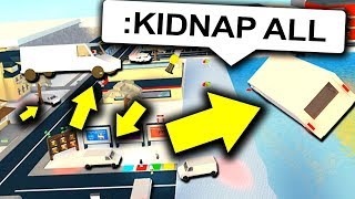 Kidnapping Everyone With Roblox Admin Commands Minecraftvideos Tv