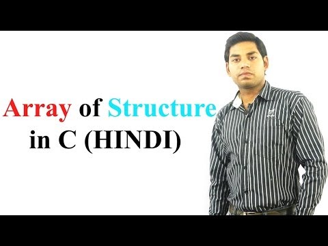 how to define array of structures in c