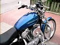 Sportster 883 custom 2006 with v-twin exhausts