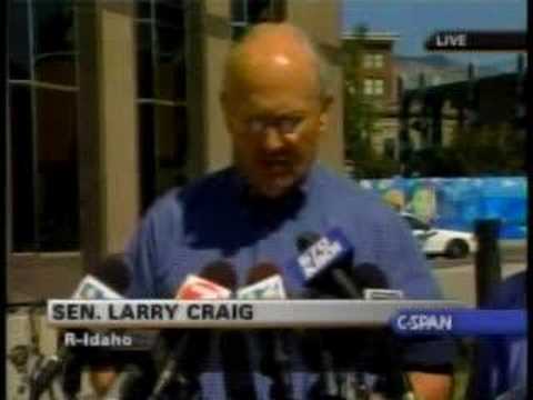 Larry Craig - Not Gay, But Likes Gay Sex