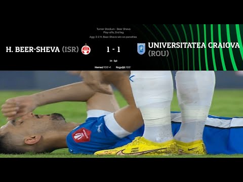 FC Hapoel Beer Sheva 1-1 ( 4-3 g.p. ) FC Universit...